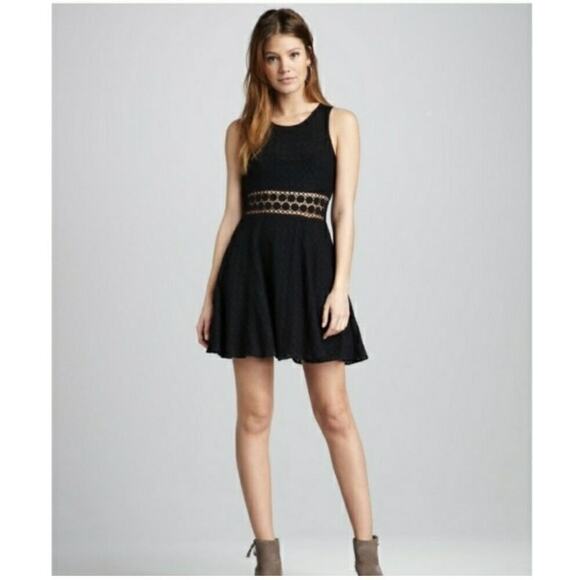 Free People Daisy Waist Dress (Black) ASO Taylor Swift Sz 2 EUC - Picture 3 of 12